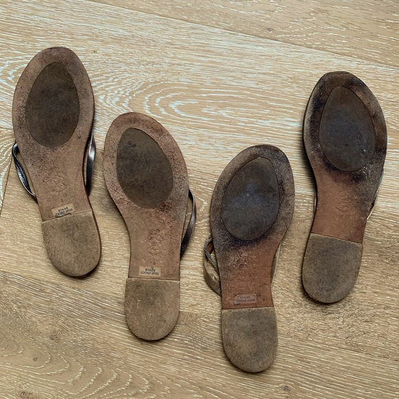 J. Crew | 2 Capri Sandal Bundle • Leather Made Italy - Picture 6 of 7